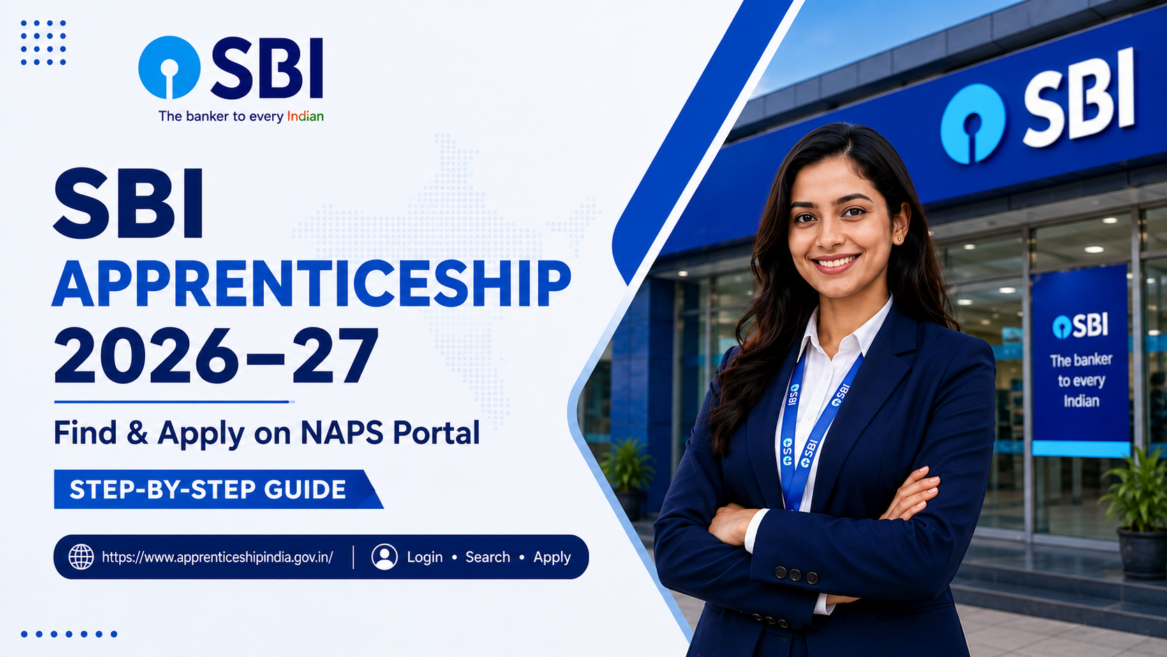 SBI Apprenticeship 2026–27: Step-by-Step Guide to Find and Apply for SBI Apprentice Opportunities on NAPS Portal