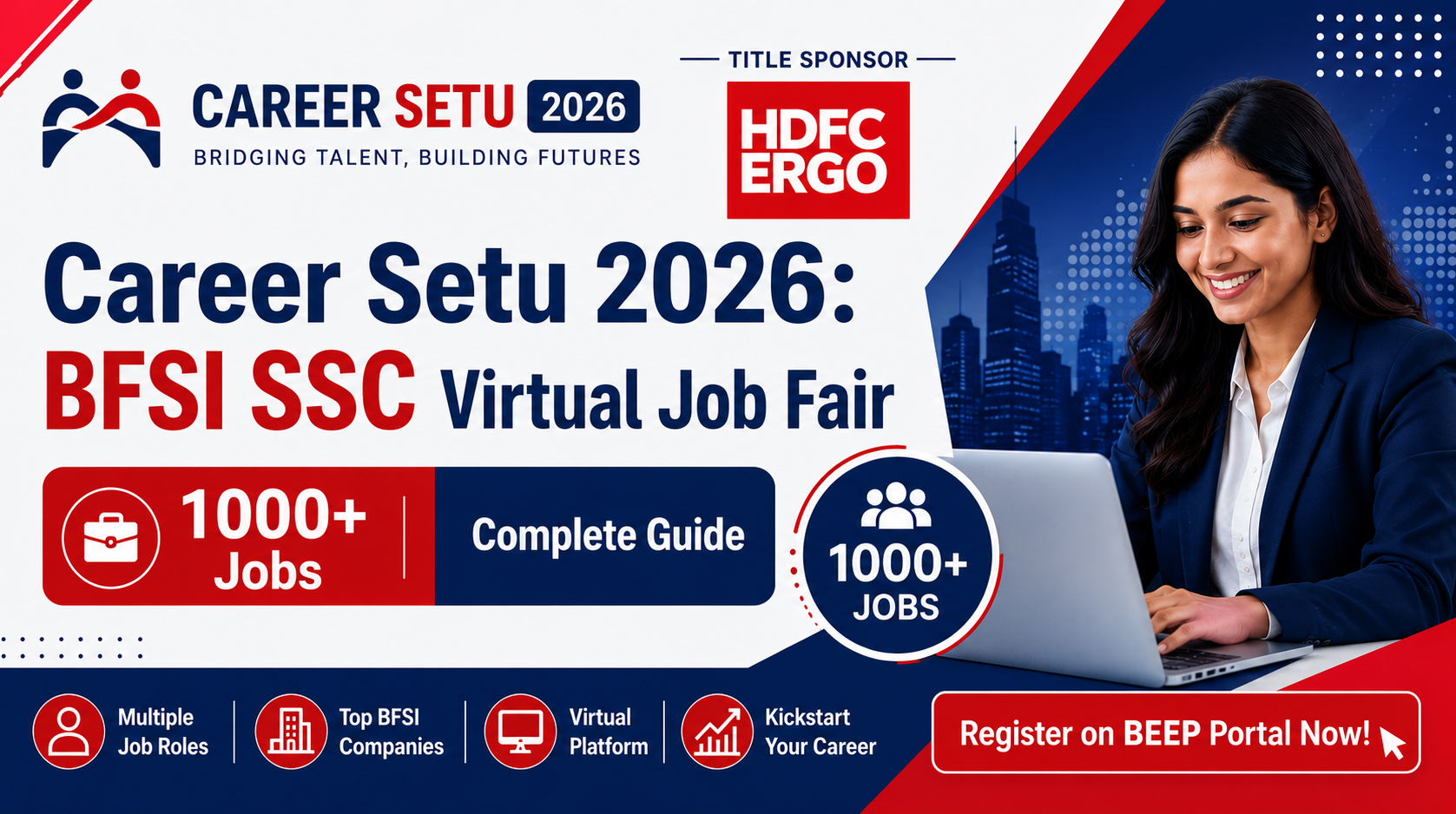 Career Setu 2026: BFSI SSC Virtual Job Fair – 1000+ Jobs | Complete Guide